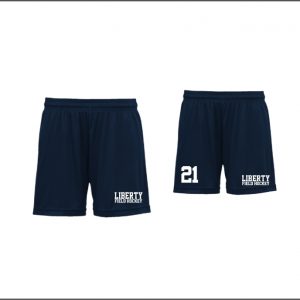 Liberty Field Hockey - 12. Ladies Performance Shorts (Navy)