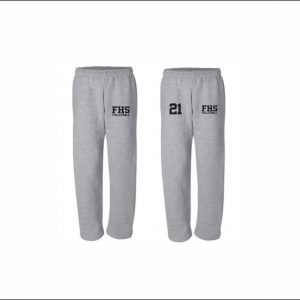 Freedom Volleyball - 21. Open Bottom Sweatpants (Gray)