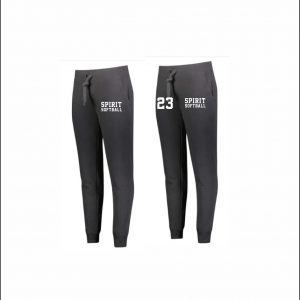 Lyons Spirit Softball - 7. Ladies Joggers (Black)