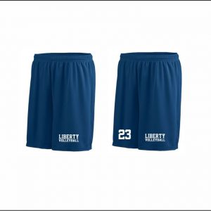 Liberty Volleyball - 23. Performance Shorts (Navy)