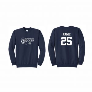 NLYAA Soccer - 10. Crewneck Sweatshirt (Navy)