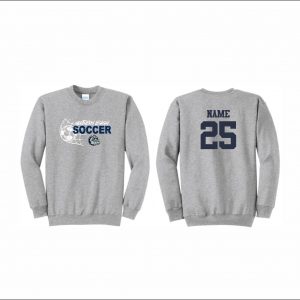 NLYAA Soccer - 11. Crewneck Sweatshirt (Gray)