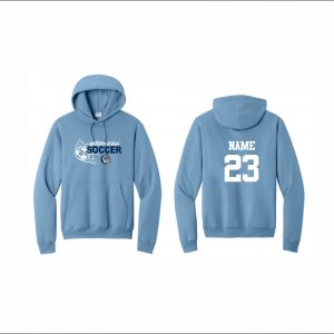 NLYAA Soccer - 14. Hooded Sweatshirt (Blue)