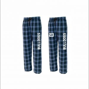 NLYAA Soccer - 22. Flannel Pants (Navy/Blue)