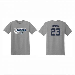 NLYAA Soccer - 2. Short Sleeve Cotton T-Shirt (Gray)