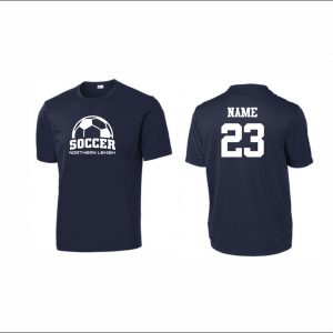 NLYAA Soccer - 3. Short Sleeve Performance Shirt (Navy)