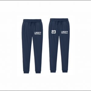 Liberty Volleyball - 22. Sport-Wick Stretch Joggers (Navy)