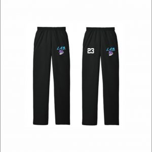 L.A.B. Basketball - 6. Open Bottom Sweatpants (Asst. Colors)