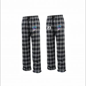 L.A.B. Basketball - 8. Buffalo Plaid Flannel Pants (Black/Gray)