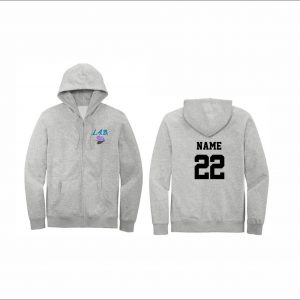L.A.B. Basketball - 11. Full Zip Hooded Sweatshirt (Asst. Colors)