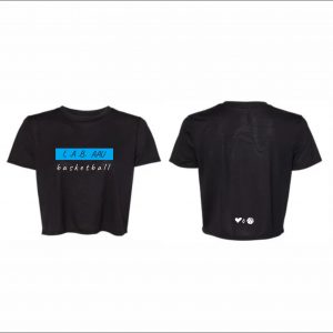L.A.B. Basketball - 19. Ladies Cropped Tee (Asst. Colors)