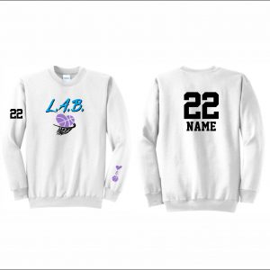 L.A.B. Basketball - 3. Crewneck Sweatshirt (Asst. Colors)