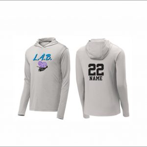 L.A.B. Basketball - 9. Performance Hooded Shirt (Asst. Colors)