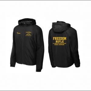Freedom Rifle Champs - 11. Lightweight Wind/Water Resistant Jacket (Black)