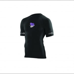 L.A.B. Basketball - 20. Short Sleeve Compression Shirt (Black or White)