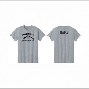 Freedom Rifle Champs - 2. Short Sleeve Cotton T-Shirt (Gray)