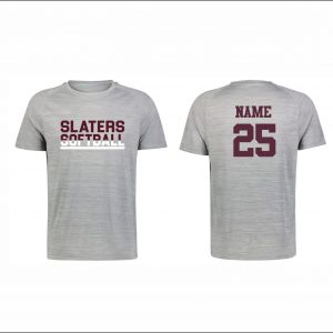 Bangor Softball - 6. Short Sleeve Performance Shirt (Grey Heather)