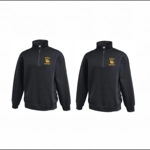 BTAA Softball - 9. Pullover 1/4 Zip Sweatshirt (Black)