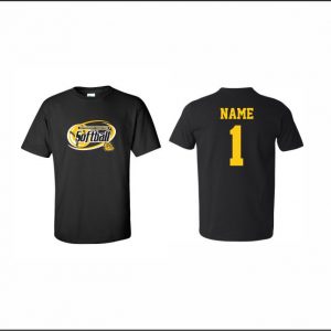 BTAA Softball - 1. Short Sleeve Cotton T-Shirt (Black)