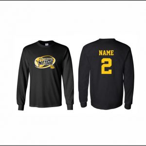 BTAA Softball - 3. Long Sleeve Cotton T-Shirt (Black)