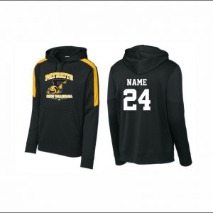 Freedom Boys Volleyball - 14. Performance Hoodie (Black/Gold)