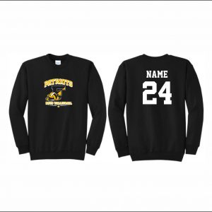 Freedom Boys Volleyball - 23. Crewneck Sweatshirt (Black)
