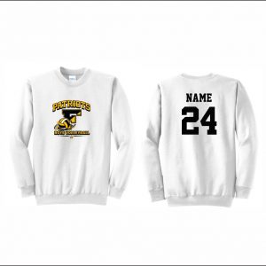 Freedom Boys Volleyball - 24. Crewneck Sweatshirt (White)