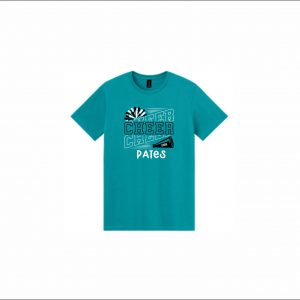 Freedom Cheerleading - 2. Short Sleeve Cotton T-Shirt (Teal)