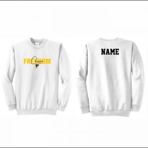 Freedom Cheer - 5. Crewneck Sweatshirt