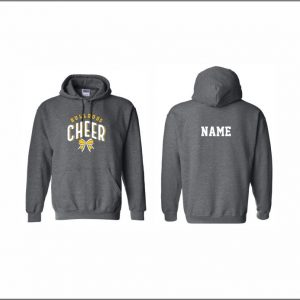 BTAA Cheer - 15. Hooded Sweatshirt (Dark Heather)