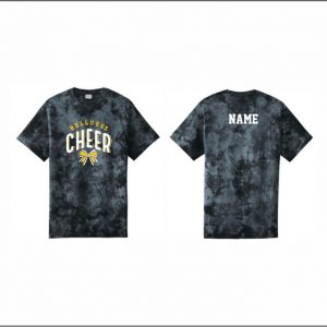 BTAA Cheer - 29. Short Sleeve Tie-Dye T-Shirt (Black)