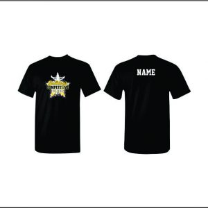 BTAA Cheer (Competitive) - 32. Short Sleeve Cotton T-Shirt (Black)