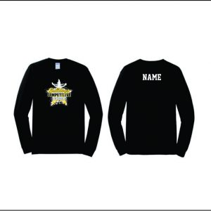BTAA Cheer (Competitive) - 35. Long Sleeve Cotton T-Shirt (Black)