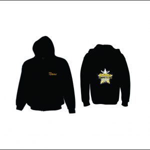 BTAA Cheer (Competitive) - 40. Full Zip Hoodie (Black)