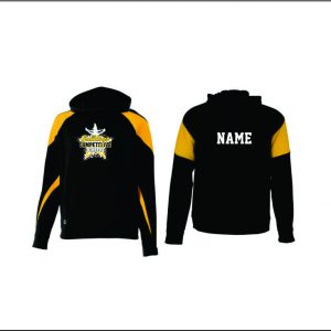 BTAA Cheer (Competitive) - 41. Hooded Sweatshirt (Black/Gold)
