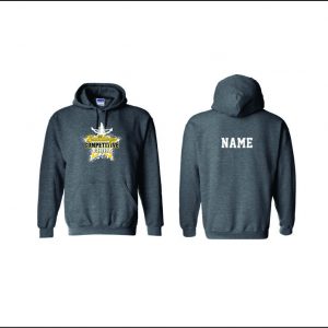 BTAA Cheer (Competitive) - 43. Hooded Sweatshirt (Dark Heather)