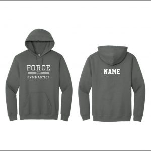 Force Gymnastics - 4. Youth Hooded Sweatshirt (Logo #1)
