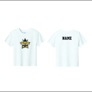 BTAA Cheer (Competitive) - 54. Short Sleeve Cotton Toddler/Infant T-Shirt (White)