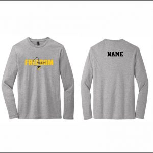 Freedom Cheer - 2. Long Sleeve Soft Cotton T-Shirt