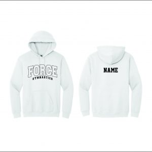 Force Gymnastics - 20. Youth Hooded Sweatshirt (Logo #2)