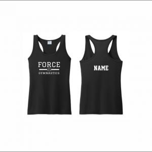 Force Gymnastics - 31. Ladies Performance Tank Top (Logo #1)
