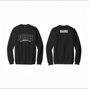 Force Gymnastics - 26. Softstyle Crewneck Sweatshirt (logo #2)