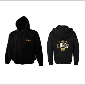 BTAA Cheer - 12. Full Zip Hoodie (Black)