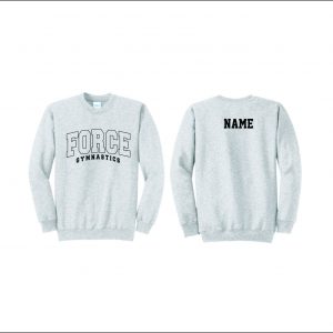 Force Gymnastics - 27. Crewneck Sweatshirt (logo #2)