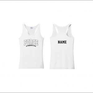 Force Gymnastics - 33. Ladies Performance Tank Top (Logo #2)