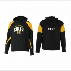 BTAA Cheer - 13. Hooded Sweatshirt (Black/Gold)