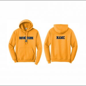 Notre Dame Cheer - 10. Hooded Sweatshirt (Gold)