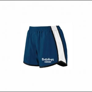 NLYAA Cheer - 18. Ladies Micro-Poly Shorts (Navy/White)