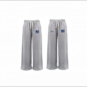 Notre Dame Cheer - 28. Ladies Wide Leg Sweatpants (Gray)