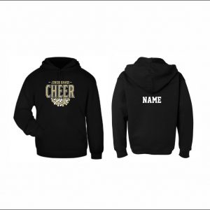 Junior Hawks Cheer - 25. Hooded Sweatshirt (black)